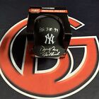 Mini casque noir signé David Cone Joe Girardi Yankees de New York dédicacé JSA