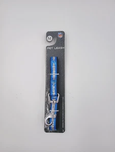PETS FIRST DETROIT LIONS MEDIUM DOG LEASH DET-3031-MD 5/8" W X 4' L NEW WITH TAG - Picture 1 of 2
