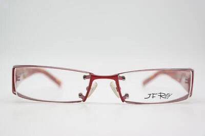 JF Rey JF2180 Red Brown Square Eyeglasses Frame New - Image 1 of 4