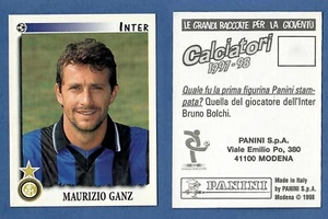 FIGURINA CALCIATORI PANINI 1997/98 - NUOVA/NEW N.145 GANZ - INTER - Foto 1 di 1