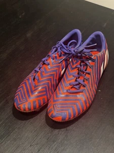 Adidas Mens Rare Predator Absolado Instinct FG B35472 Blue Red Soccer Cleats 9.5 - Picture 1 of 11