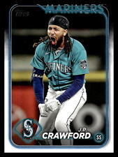 2024 Topps #49 J.P. Crawford Seattle Mariners Baseball Card
