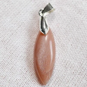 Pierre de soleil 16 carats - pendentif cabochon pierre naturelle - Inde / FQ60 - Picture 1 of 2