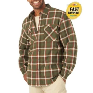 Wrangler Schacket Men Large 42/44 Sherpa Lined Plaid Flannel Shirt Jacket Multi. - Picture 1 of 4