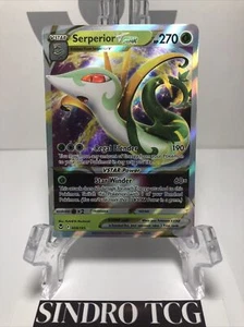 Pokémon TCG Serperior Vstar Silver Tempest 008/195 Holo Ultra Rare - Picture 1 of 3