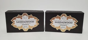 Sandalwood (Lot of 2) Hand Made Bath Soap from Florence Italy 10.5 oz -NEW - Picture 1 of 2
