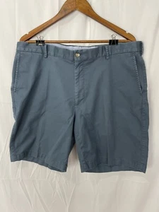 Peter Millar Blu Soft Touch Twill Pima Cotone Spandex Golf 8 in Pantaloncini Uomo 38 - Foto 1 di 5