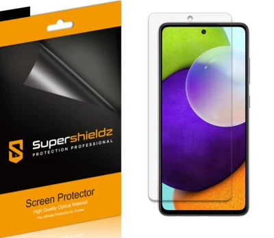 6X Protector de Pantalla Transparente Supershieldz para Samsung Galaxy A52/A52 5G/A52s Foto 1 de 2