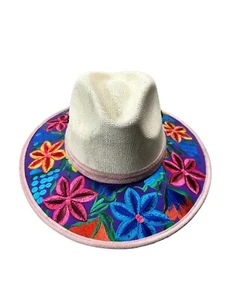 Mexican Artesian Handmade Tropical Palm Hat - Picture 1 of 8