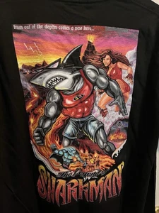 1996 Vintage Maui and Suns Shirt Large Legend of Shark Surf wear rare - Picture 1 of 6