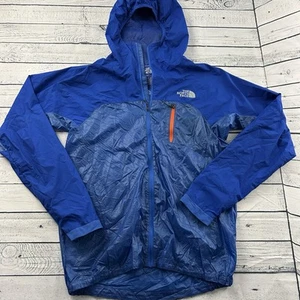 The North Face Summit Series Light Hooded Windbreaker Jacket Men's Small Blue - Picture 1 of 6