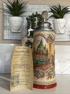 Thewalt GMBH limited Edition Berlin Wall Beer Stein - East Berlin - Picture 1 of 13