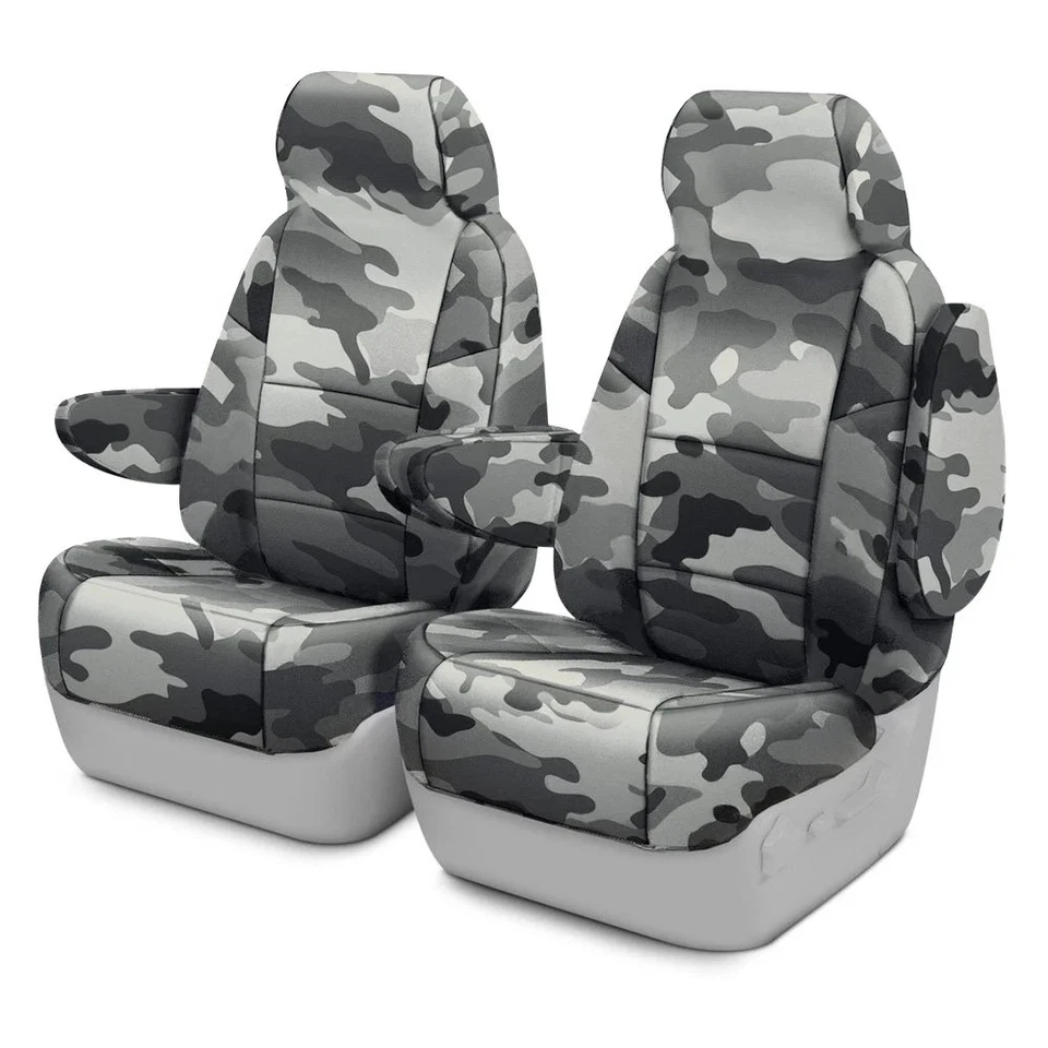 For Cadillac Eldorado 92-95 Traditional 1st Row Camo Urban Custom Seat Covers - Изображение 1 из 4