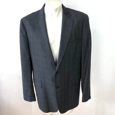 Ermenegildo Zegna Cloth Saks Fifth 44 Blazer Sport Coat Jacket Gray MINT - Image 1 of 4