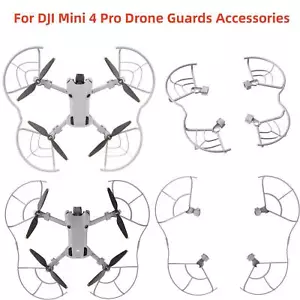 Anti-Crash Propeller Blade Protection Cover For DJI Mini 4 Pro Drone Guards Part - Picture 1 of 28