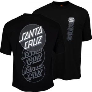 SANTA CRUZ - Descend Dot - Skateboard Tee Shirt - SMALL - Black - Bild 1 von 8