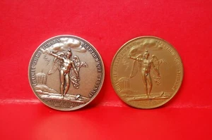 Benjamin Franklin NATUS BOSTON Lot 2 Medaillen alte und neue Medaillen - Bild 1 von 12