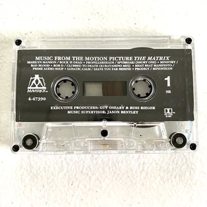 The Matrix Soundtrack Cassette Tape 1999 Vintage - Bild 1 von 2