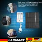 2W 6V Output USB Solar Battery Charger 3-Slot AA Rechargeable Chargers