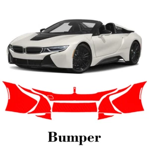 Front bumper PreCut PPF Paint Protection Film For BMW I8 2014-2020 - Picture 1 of 6