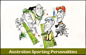 1981 Australian Sporting Personalities Set Of 4 Stamp Pack, Very Good Condition - Imagen 1 de 2