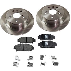 Rear Brake Disc Rotors and Pads Kit For Toyota Avalon 1995 1996 1997 1998 1999