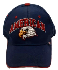 Zephyr The Z Hat American Eagle USA Flag Adjustable Cap - Picture 1 of 7