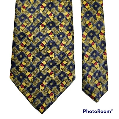 Corbata Disney Pooh Bear 56" Winnie the Pooh Carrera Trabajo Novedad Azul NUEVA Foto 1 de 4