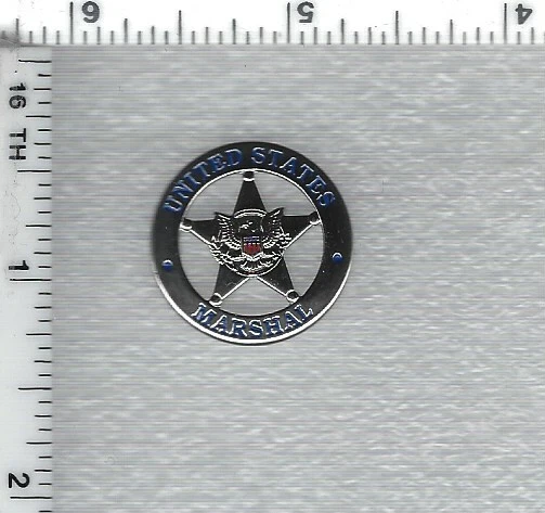 Mariscal de los Estados Unidos - Pin de solapa - 1 pulgada de diámetro Foto 1 de 1
