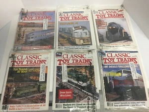 Classic Toy Trains Magazine 1994 Complete Year 6 Issues/ Original Sleeves - Picture 1 of 7