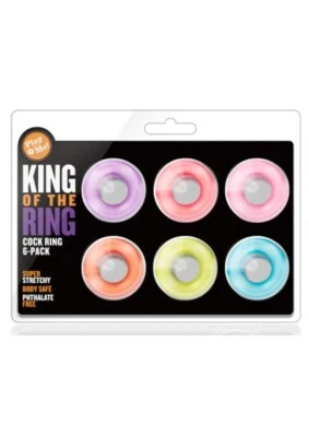 Anillo para el pene Play With Me King of the Ring - Colores surtidos Foto 1 de 4