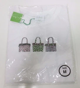 Vera Bradley 3 Tote Purses Medium Short Sleeve Tee Shirt New $27 - Picture 1 of 7
