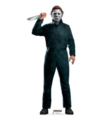 Michael Myers Lifesize Standup Standee Cardboard  CutOut Prop Horror Halloween - Image 1 of 4