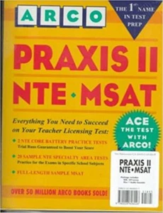ARCO Praxis II, NTE/MSAT, 12E-Bk (NTE/PRAXIS II) - Picture 1 of 1