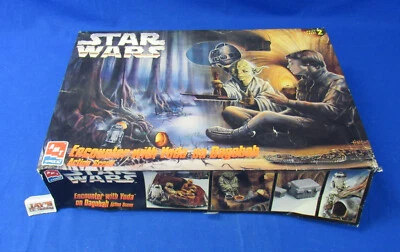 AMT Star Wars Encounter with Yoda on Dagobah 1/10 Scale Model Kit Near Complete - Image 1 of 4