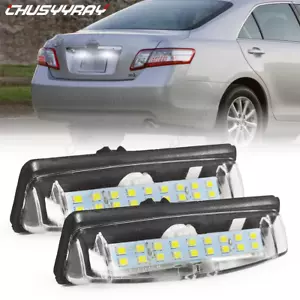 Fits 2001 2002 2003 2004 2005 LEXUS GS430 WHITE LED License Plate Lamps Lights - Picture 1 of 12