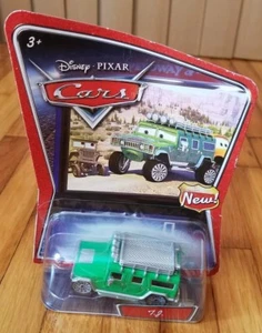 DISNEY PIXAR CARS "T.J. HUMMER IN GREEN" COLLECTABLE DIECAST TOY CAR "NEW" - Picture 1 of 6