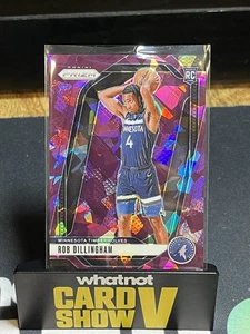 2024-25 Panini Prizm Purple Ice Prizm #/149 Rob Dillingham #250 Rookie RC - Foto 1 di 2