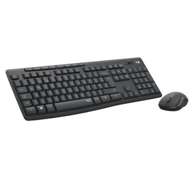 Logitech Mk295 Silent Wireless Keyboard And Mouse Kit Spill Resistant Graphite - Image 1 of 2