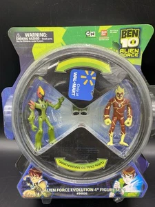 NEW Ben 10 Alien Force Evolution Exclusive 4 Action Figure Set Heatblast #1 NIB - Bild 1 von 6
