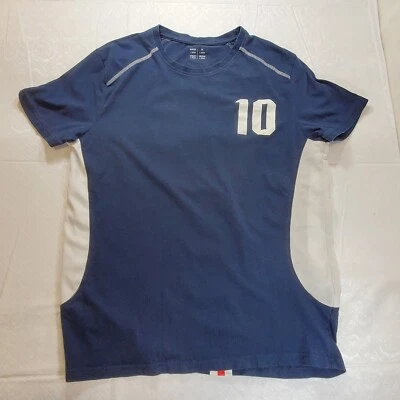 Y2K England 10 Hysteric Glamour Vibe Vintage T Shirt Soccer Jersey Brazil Spain - Imagem 1 de 4