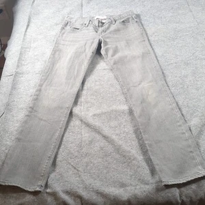 PD&C Paper Denim & Cloth Low Rise Gray Cigarette Jeans Stretch Some Fading - Bild 1 von 13