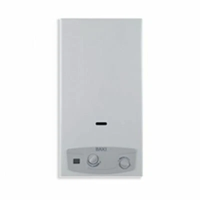 Scaldabagno Gas Baxi Acquaprojet 11 Litri Blue GL Camera Aperta Low Nox ErP Gpl