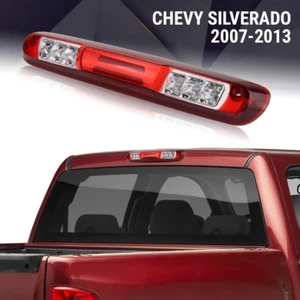 07-13 Silverado / Sierra LED 3rd Third Brake Red Lens Light Stop Cargo Lamp - Imagen 1 de 6