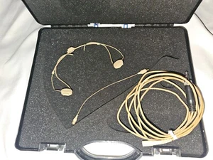Genuine Sennheiser HSP 2-EW-3 Omni-Directional Beige Headworn Microphone - Picture 1 of 17