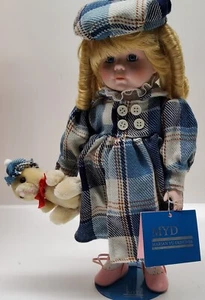 Marian Yu Design MYD 13"Doll Porcelain Vintage - Picture 1 of 7