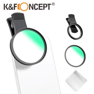 K&F Concept Phone Lens Filter 52mm Thread Clip White Pro Mist Diffusion - Picture 1 of 8