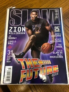 JULY/AUGUST 2019 #222 ZION WILLAMSON Pelicans REGIONAL SLAM Magazine RARE - Picture 1 of 1