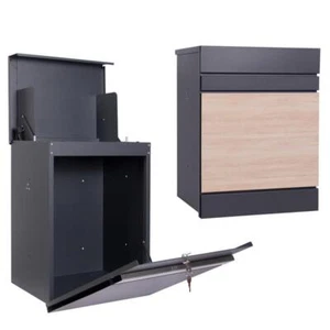 Paketbox Postbox Paketkasten Paketbriefkasten Briefkasten Box ohne Standfuß - Bild 1 von 14