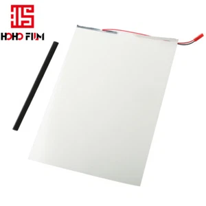 Película inteligente blanca de 15 cm x 15 cm Película conmutable Película de muestra electrónica HOHOFILM - Imagen 1 de 11